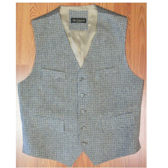 Allen Edmonds Other - Sz 40 - ALLEN EDMONDS 100% WOOL TWEED VEST